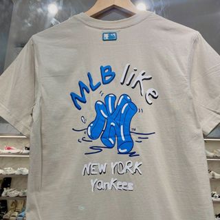 [Chính Hãng] Áo Thun MLB - Like Be - Logo Xanh
