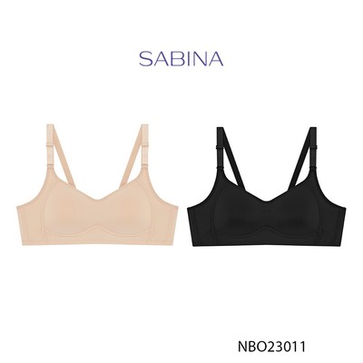 Combo 2 Áo Lót Không Đệm Không Gọng Có Size Lớn Màu Trơn Function Bra By Sabina NBO23011