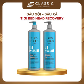 Bộ Dầu Gội Xả Dưỡng Ẩm Tigi Xanh Recovery 970ml