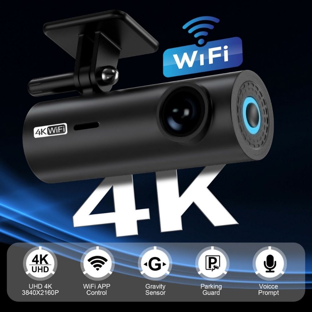 Camera Hành Trình Ô Tô 4K Ultra HD, Kiểm Soát Và Theo Dõi Hành Trình Dễ Dàng Qua App - Cam Rộng, Siêu Nét, Bộ Nhớ Lớn | BigBuy360 - bigbuy360.vn