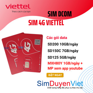 Sim Viettel 4G giá rẻ