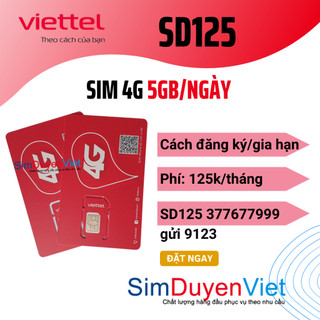 Sim Viettel 4G giá rẻ