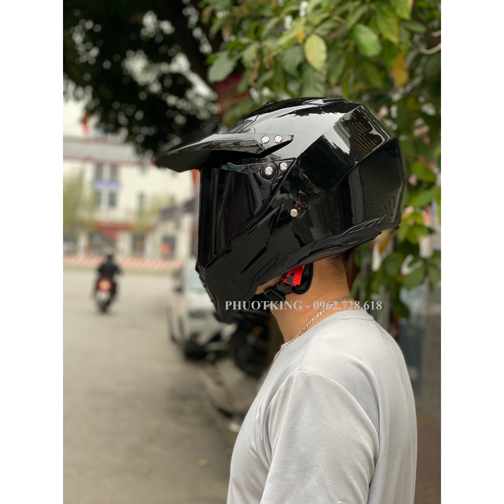 Mũ bảo hiểm cào cào SPARK _Mũ bảo hiểm cào cào có kính