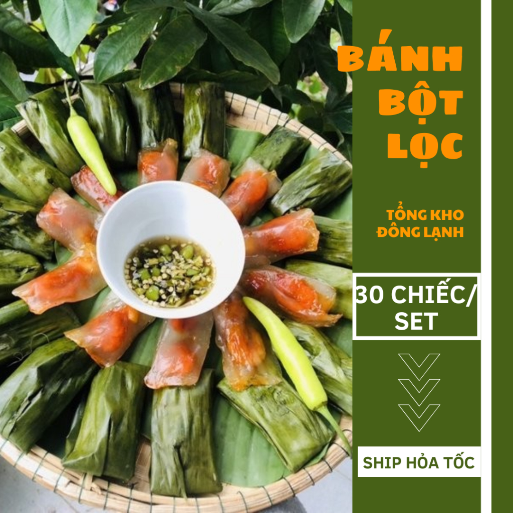Bánh bột lọc huế 30c/set ( hoả tốc Hà Nội )