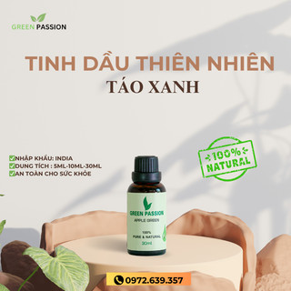 Tinh dầu táo xanh cao cấp greenpassion