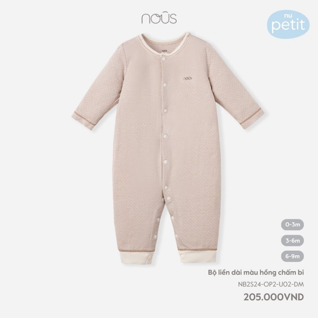 Bộ body dài Nous cho bé