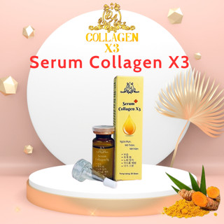 Serum face collagen x3 đông anh chính hãng serum dưỡng ẩm trắng da mờ thâm nám căng bóng da 20ml