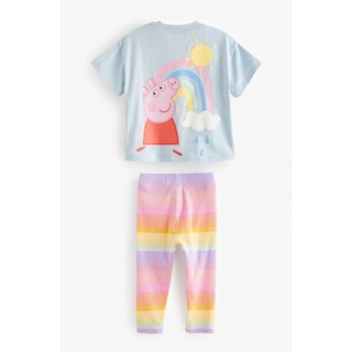 Bộ heo peppa legging tăm dài bé gái vnxk