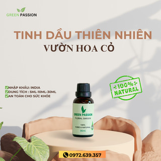 Tinh dầu hoa cỏ cao cấp greenpassion