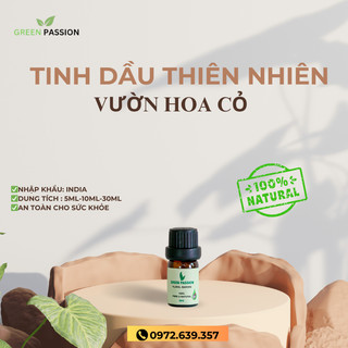 Tinh dầu Hoa Cỏ cao cấp GREENPASSION