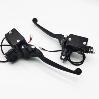 Tay thắng , tay phanh bình dầu liền xe điện , xe máy tặng kèm công tắc stop