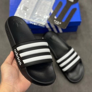 Dép adidas trắng nam nữ - dép adidas mới 2023 full hộp đẹp sang trọng