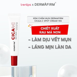 Kem chấm mụn dermafirm cicaa.c spot cream 15g