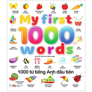 Sách - my first 100 words - 1000 từ tiếng anh đầu tiên
