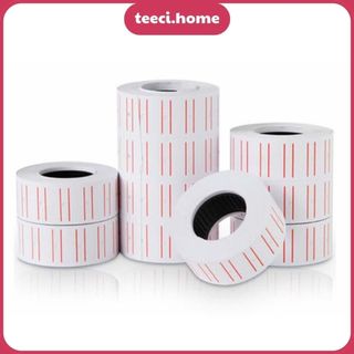 Cuộn Giấy In Dán Giá Tiền Tem Cho Máy Bắn In Giấy Ghi Giá Tiền 500 Tem Cuộn Giấy In Tem Số TEECI U176