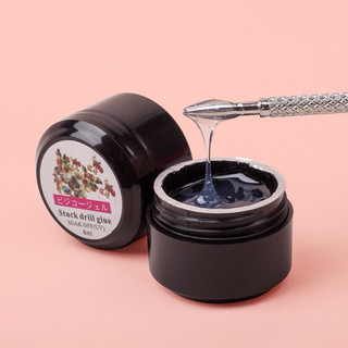 Gel đính đá Stuck Drill chính hãng 10g Keo đính đá nail chất đậm đặc (hũ lớn tiết kiệm)
