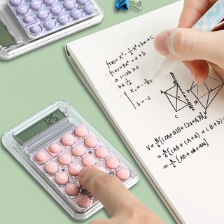 Máy tính điện tử cầm tay mini 8 chữ số tiện dụng cho học sinh
