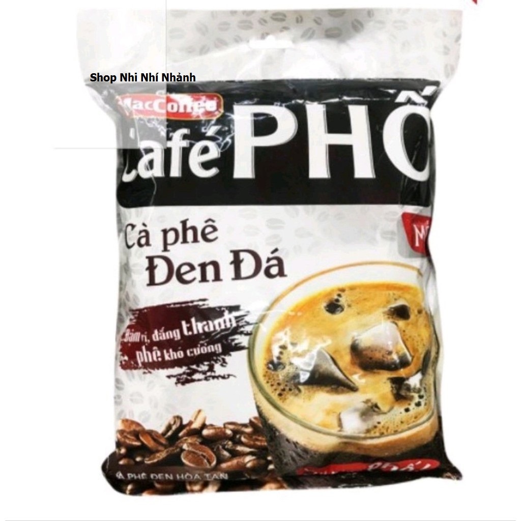 Cà phê phố đen đá bịch (35 gói * 16g)