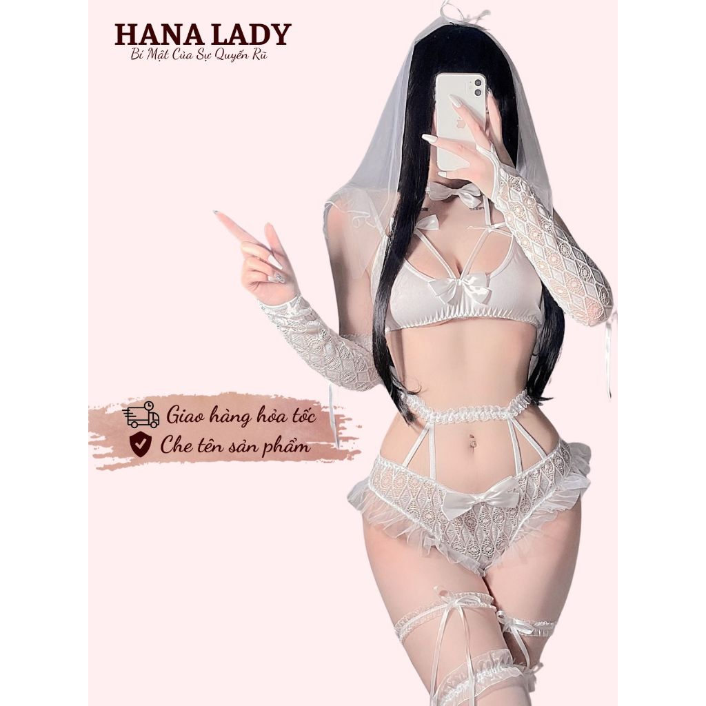 Đồ Ngủ Cosplay Sexy Cô Dâu Gợi Cảm - Váy Ngủ Hóa Trang Bride CP203 | BigBuy360 - bigbuy360.vn