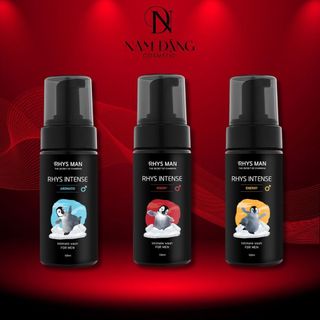 Bọt vệ sinh nam giới rhys man rhys intense 100ml