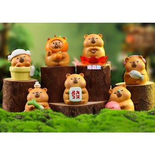 Cá Chép - Mô hình trang trí blind box mẫu ngẫu nhiên - Chuột lang nước capybara