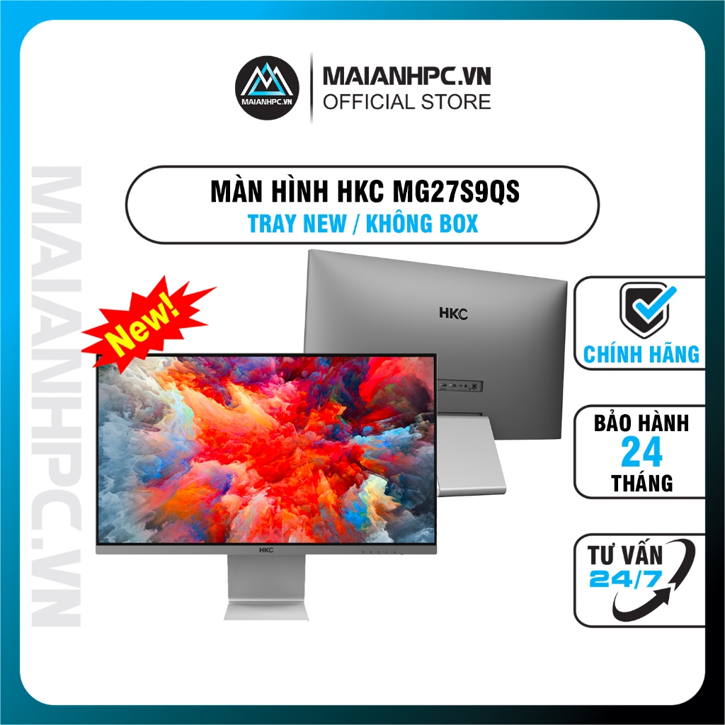 Màn hình HKC MG27S9QS (27 INCH/QHD/FAST IPS/155HZ/1MS) chính hãng bảo hành 24 tháng