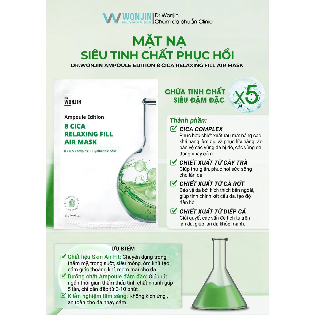 [Mã SGMST15K giảm đến 15K đơn 99K] Mặt Nạ Dưỡng Da Chuyên Sâu WonJin Mask 30g (1 Miếng) | BigBuy360 - bigbuy360.vn