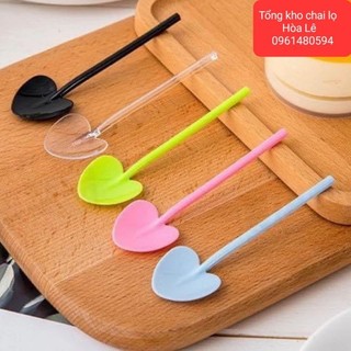 Muỗng múc kem que nhựa, múc mỹ phẩm,phễu mini