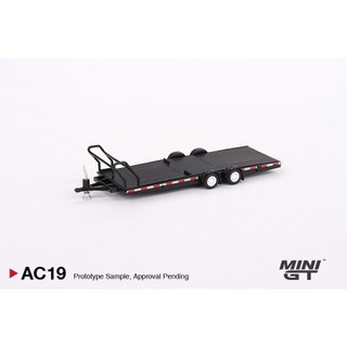  MÔ HÌNH 1:64 MINI GT - Car Hauler Trailer 