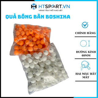 Quả Bóng Bàn BOSHIKA 2 Màu Vàng Trắng Chất Lượng Cao Cấp