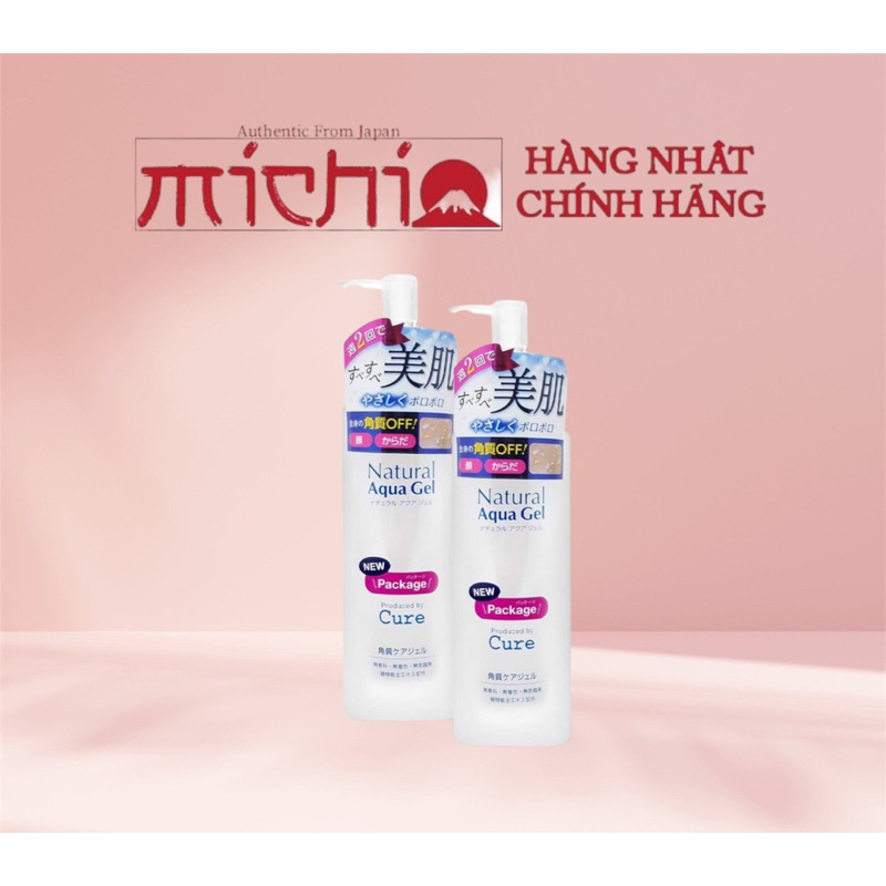 Tẩy da chết Cure 250ml Nhật Bản chính hãng