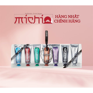 [Mã COSBAUH3 giảm 8% đơn 300K] (Chính hãng) Set 7 tuýp kem đánh răng Marvis mini 25ml Made in Italia