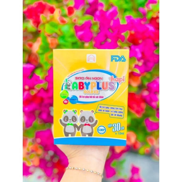 MUA 1 TẶNG 2-Siro Ăn Ngon Baby Plus Chính Hãng - Giúp Bé Tăng Cân, Tiêu Hoá Tốt, Tăng Cường Đề Kháng, Hết Táo Bón