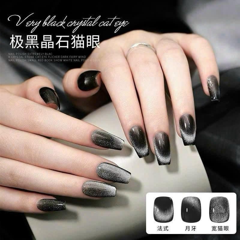 Sơn gel mắt mèo đen Dirse 15ml