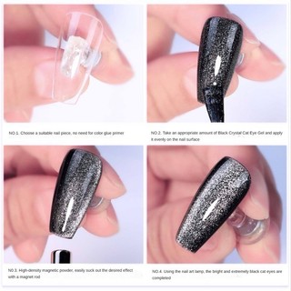 Sơn gel mắt mèo đen Dirse 15ml