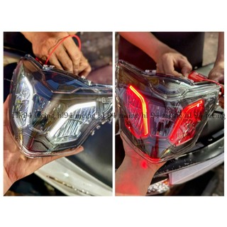 Pha đèn 2 tầng ex135 5s light led 2011-2014 dyno pro