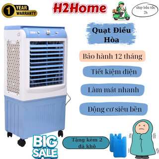 Quạt điều hòa HS-588A dung tích 45 lít tiết kiệm điện làm mát nhanh