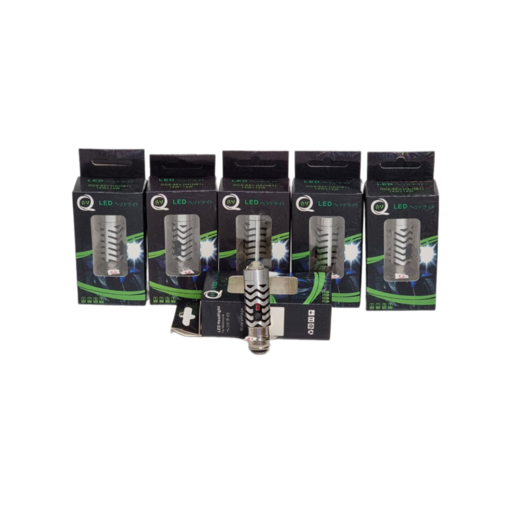 [Bi cầu DR] Đèn pha LED siêu sáng bi cầu TOYO 2 màu bóng 2 chân M5 lắp cho DREAM, WAVE nhỏ, CUB...