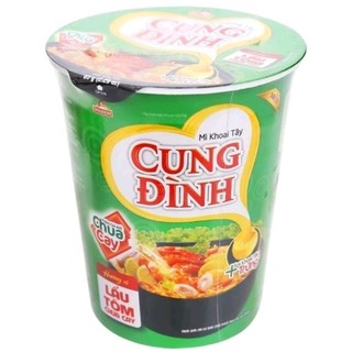 Mì ly khoai tây Cung Đình hương vị lẩu tôm chua cay-71g
