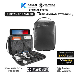 Túi đựng phụ kiện tomtoc electronic organizer for ipad mini/tablet 7.9inch – h01-011d-hàng chính hãng