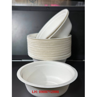 Set 50 chén giấy bã mía Gracz 350ml