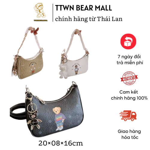 Tui kẹp nách TTWN BEAR THÁI LAN CHÍNH HÃNG TN 3246