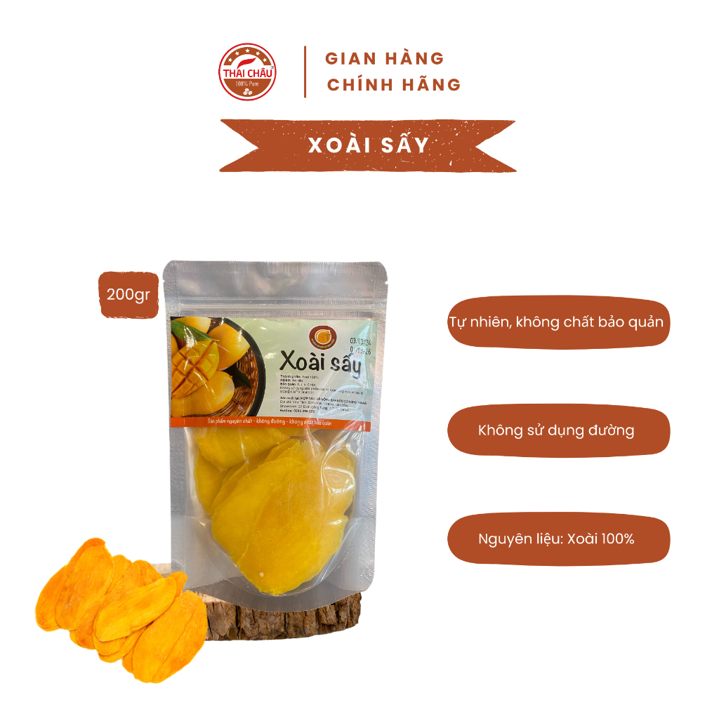 Xoài Sấy Dẻo Thái Châu