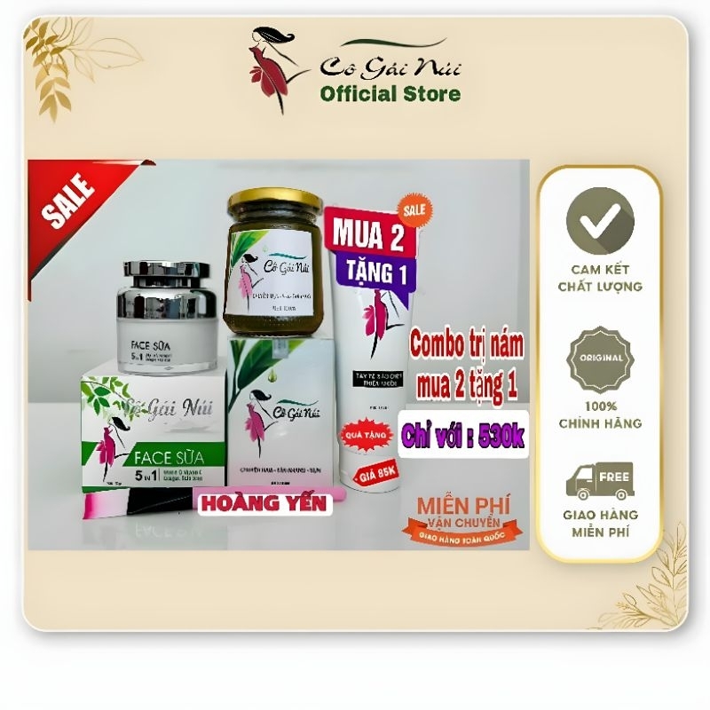 COMBO MUA 2 TẶNG 1 (CÔ GÁI NÚI)
