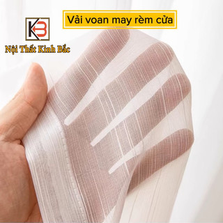 Nguyên liệu vải von may rèm cao 2,8m ,vải voan đẹp, vải von mềm mại giá rẻ