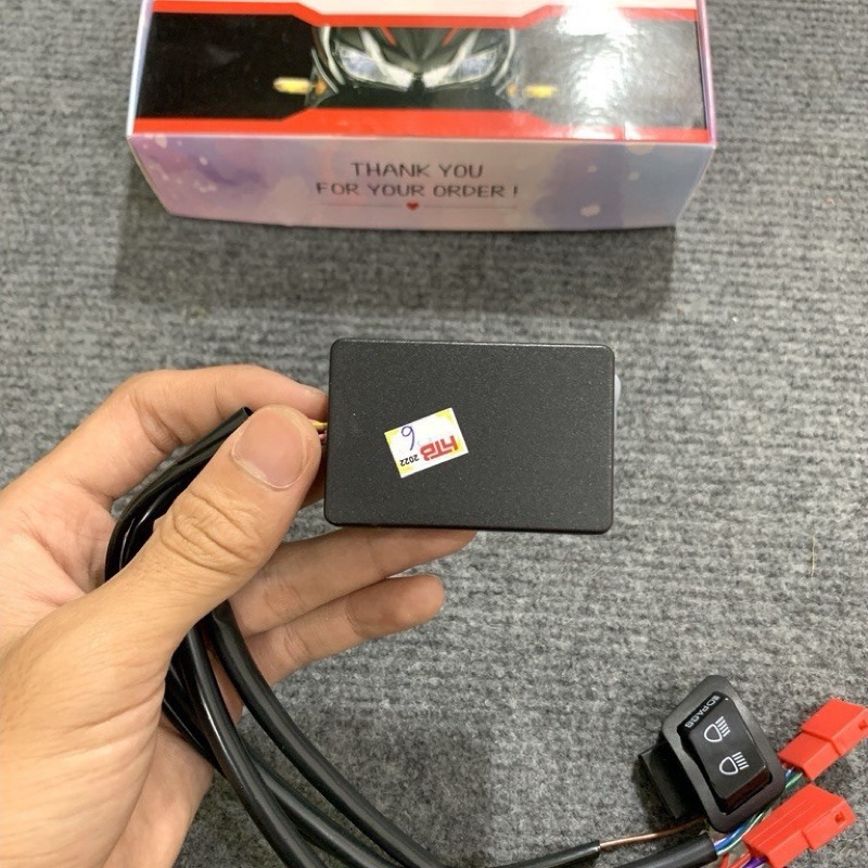 Bộ Mạch Tắt Đèn Các dòng xe Honda Sẵn Công Tắc Passing Gắn Như Zin