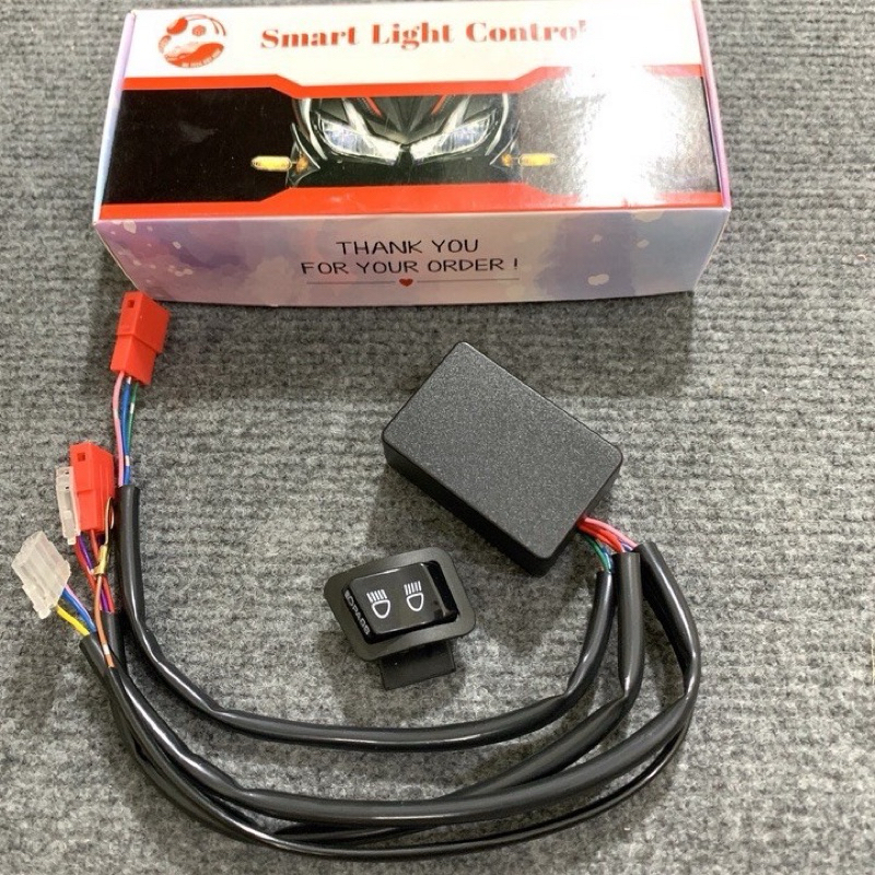 Bộ Mạch Tắt Đèn Các dòng xe Honda Sẵn Công Tắc Passing Gắn Như Zin