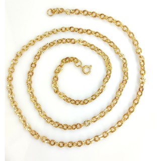 Dây chuyền titan nam nữ mắt xích tròn lấp lánh khóa tròn sang trọng nhiều kích thước