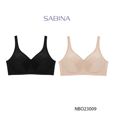 Combo 2 Áo Lót Không Đệm Không Gọng Có Size Lớn Màu Trơn Function Bra By Sabina NBO23009
