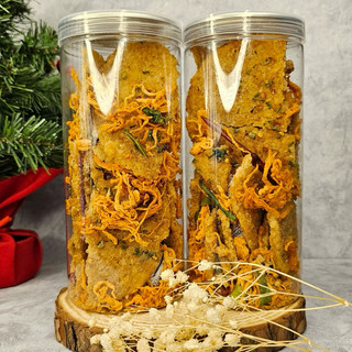 Cơm cháy mix khô gà hũ 300gram